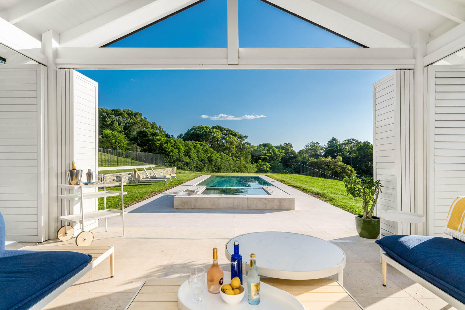 Fairway, poolside cabana